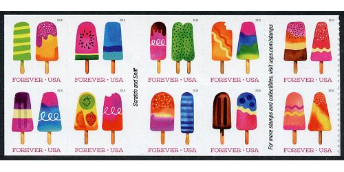 #5294a Frozen Treats, Block of Ten