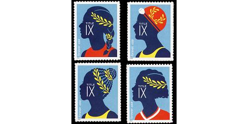 #5668-71 Title IX, Set of Four Singles