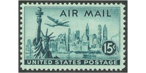 #C35 New York Skyline, Wet Printing