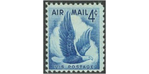 #C48 Eagle in Flight, Blue