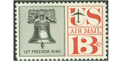 #C62 Liberty Bell, 13¢