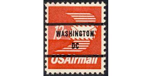 #C79b Winged Envelope, Congressional Precancel