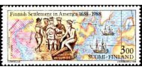 #C117 Finland #768 Joint Issue, New Sweden