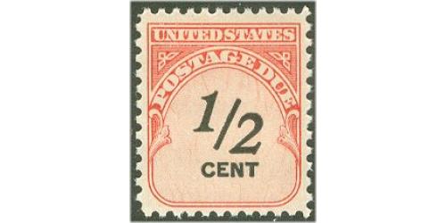 # J88 ½¢ Postage Due