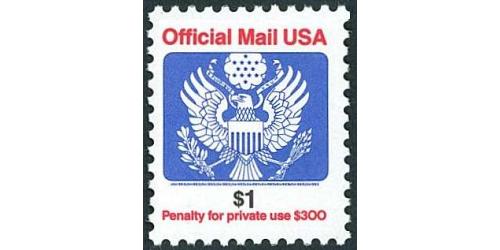 #O151 $1 Official Mail