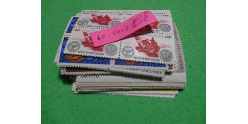 *60 Blocks of Four, Face: $13.24