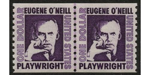#1305C Eugene O'Neill, Coil Line Pair, Shiny Gum
