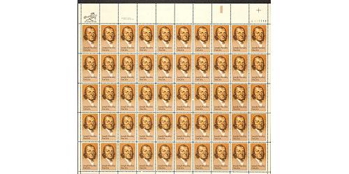 #2038 Joseph Priestley, Sheet of 50 Stamps