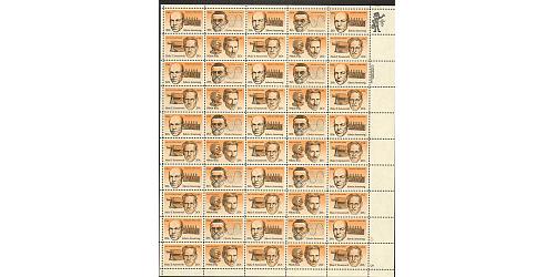 #2055-2058 Inventors, Sheet of 50 Stamps