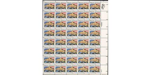 #2103 Hispanic Americans, Sheet of 40 Stamps