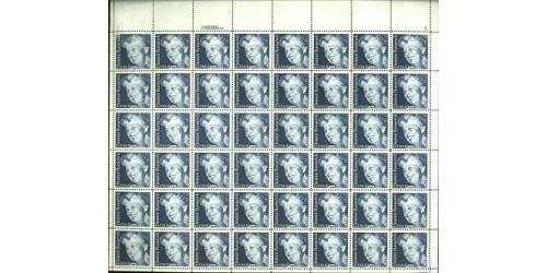 #2105 Eleanor Roosevelt, Sheet of 48 Stamps