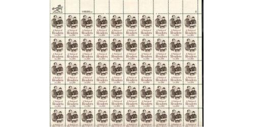 #2106 Nation of Readers, Abraham Lincoln, Sheet of 50 Stamp