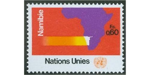 #034 Map Africa and "Namibia" (Geneva)