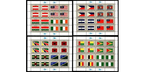 #374-289 Flag Series, Four Sheets