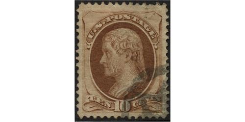 #150 10¢ Jefferson, Brown