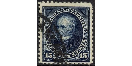 #259 15¢ Clay, Dark Blue