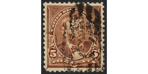 #270 5¢ Grant, Chocolate