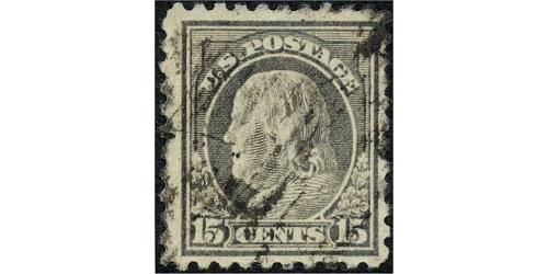 #475 15¢ Franklin, Gray