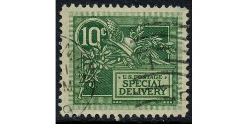 # E7 Mercury 10¢ Green
