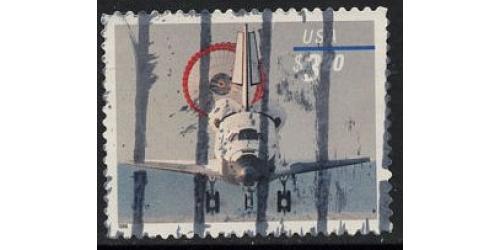 #3261 $3.20 Priority Mail, Space Shuttle Landing (USED)