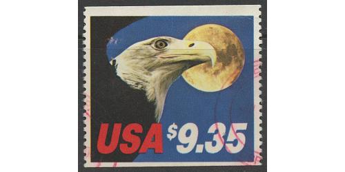 #1909 Express Mail $9.35, Used