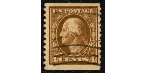 #446 4¢ Washington, Brown