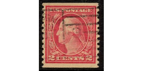 #454 Washington 2¢ Red, Type II