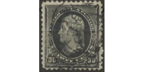 #228 30¢ Jefferson, Black
