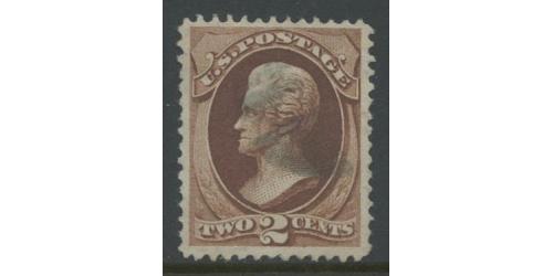 #157 2¢ Jackson, Brown