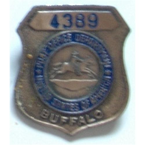 Post Office Bronze Employee Badge #4389