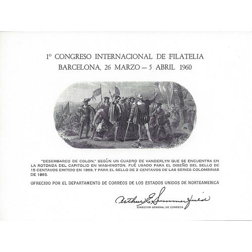 # PS1 (Reprint) Barcelona 1960 Columbus