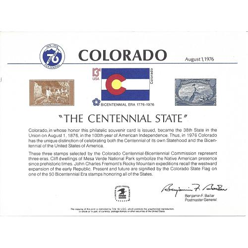 #PS21 Colorado Statehood, 1976