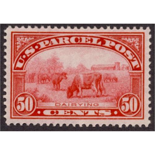 #Q10 Dairying 50¢, VF LH