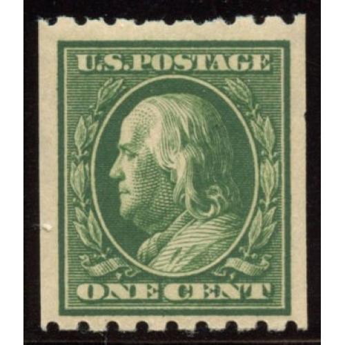 #390 1¢ Franklin, Green, NH