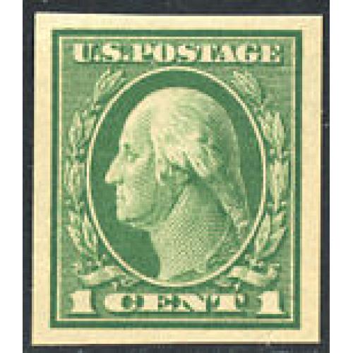 #408 1¢ Washington, Green, NH