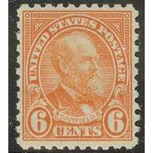 #587 Garfield, 6¢ Red Orange