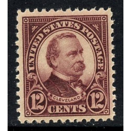 #564 Cleveland, Brown Violet VF NH