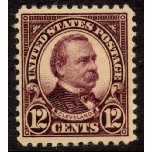 #564 Cleveland, Brown Violet Never Hinged