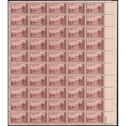 #944 Santa Fe Expedition - New Mexico, Sheet of 50