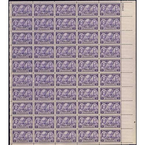 #959 Progress of Women, Sheet of 50