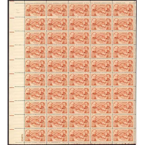 #964 Oregon Territory, Sheet of 50