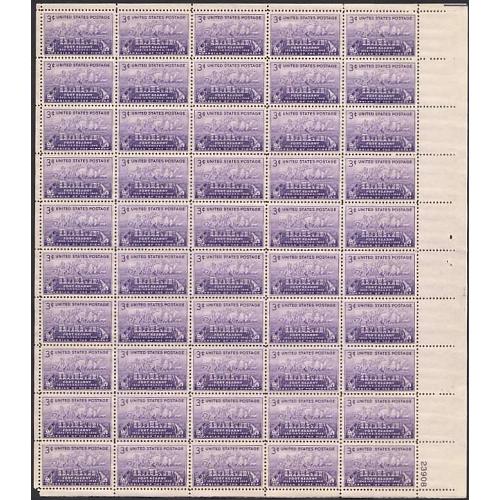 #970 Fort Kearny Nebraska Centennial, Sheet of 50