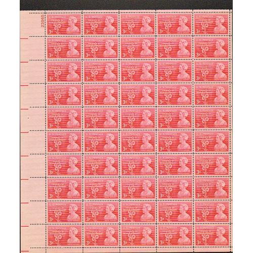 #977 Poppy Day, Moina Michael, Originator, Sheet of 50
