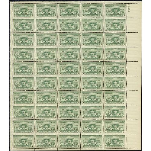 #983 Puerto Rico Election, Sheet of 50