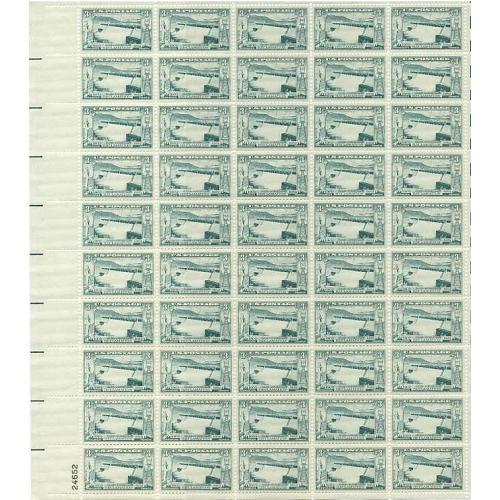 #1009 Grand Coulee Dam 50th Anniversary, Sheet of 50