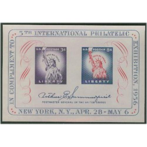 #1075 FIPEX Souvenir Sheet