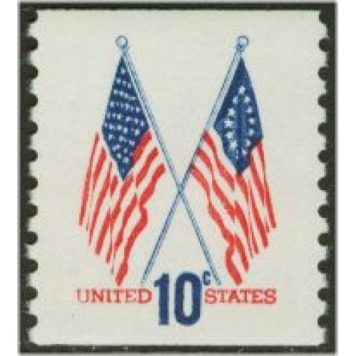 #1519 Crossed Flags, Coil