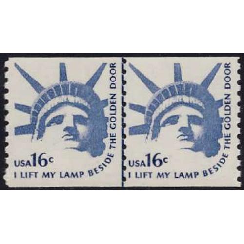 #1619 Statue of Liberty Coil Line Pair, Overall Tagging