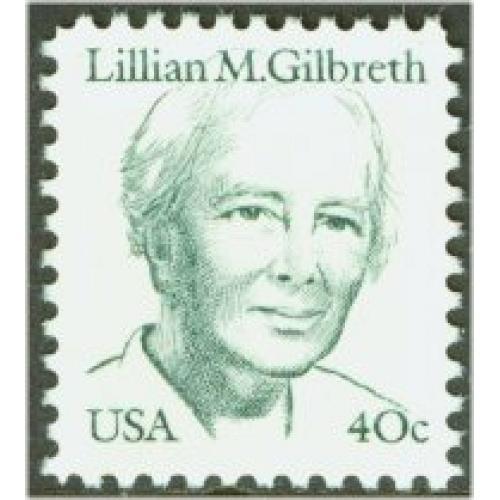 #1868a Lillian M. Gilbreth, Industrial Psychologist, Bullseye Perf 11.2