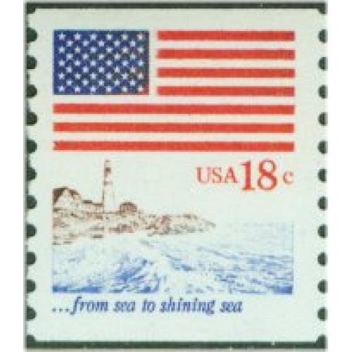#1891 Flag and Sea, Coil